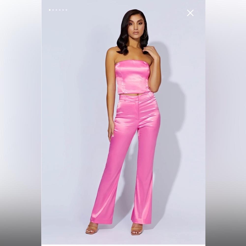 🔥SEND OFFERS🔥 NWOT MESHKI Bubblegum pink pant set​